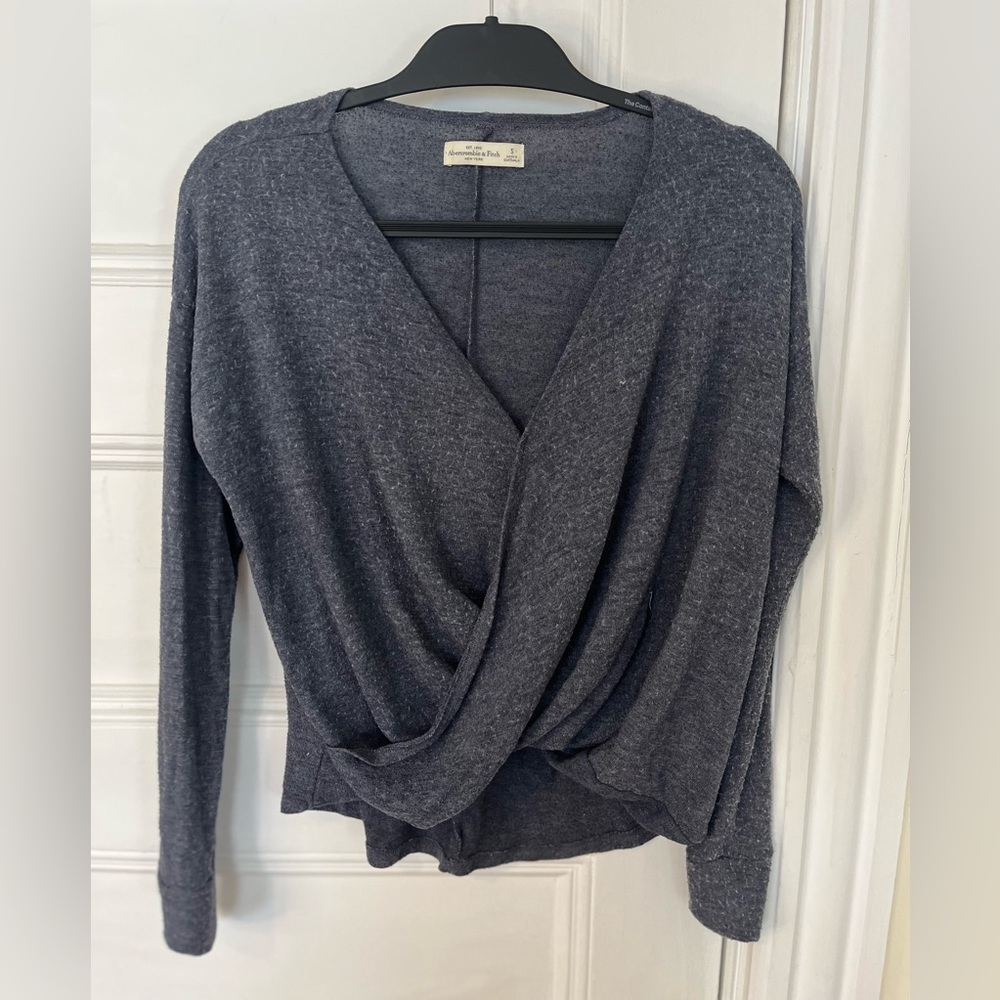 Abercrombie & Fitch Wrap Sweater
